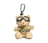 Morain Lovely Bear Keychain Pendant for Bag and Key Plush Keyring Phone Charm Animal