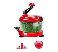 Morain Multipurpose Manual Meat Grinder Food Choppers For Fast Meal Preps With 402 Steel Easy To Assemble And Cleaning Efficient Meat And Veg Processor