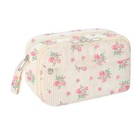 Morain Multipurpose Pencil Case Large Fabric Pencils Bag Multi Compartments Pen Pouches Big Capacity Pens Organiser for Student Fabric Pencil Case for Students Storage