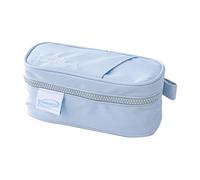 Morain Pen Case Pencil Pouches Bag Simple Large Pencil Case Pen Organizers Zippers Expandable Big Capacity Holder Box Cover