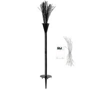 Morain Pre-lit Halloween Witches Brooms Light Halloween Venue Decoration Props Outdoor Garden Party Decoration Broom Lights