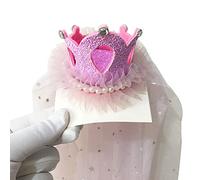 Morain Prom Dress Up For Princess Queen Tiaras With Veil Birthday Dress-Up Photo Props Elegant Princess Costume Accessories Flower Girl Headband