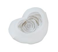 Morain Rose Flower Silicone Candle Mold Home Decorative Rose Candle Silicone Mold for Scented Candle
