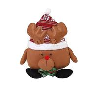Morain Santa Doll Stuffed Animal Christmas Toy Figure Soft Comfortable Santa Doll Early Education Toy Home Decors Christmas Pillow