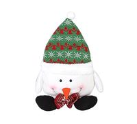 Morain Santa Doll Stuffed Animal Christmas Toy Figure Soft Comfortable Santa Doll Early Education Toy Home Decors Christmas Pillow