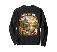 Moraine Lake Canada Mountain Hiking Canadian Sweatshirt