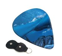 Moraine Lake in a starry winter night Printed Guitar pick Guitar Plectrums for Acoustic Guitar Electric Guitar Bass Guitar - Guitar Accessories - 6 Pack 0.46mm