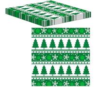 MORAINJAY 100pc Merry Christmas Waterproof Greaseproof Sheets - Wax Paper for Food, Wrapper, Burger & Sandwich (30x30cm)