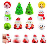 MORAINJAY 10Pcs Christmas Mini Pull Back Cars for Kids, New Christmas Mini Baby Car Toys, Plastic Pull Back Racing Cars for Christmas Party Stocking Fillers, Christmas Party Favors Small Toys