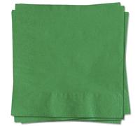 MORAINJAY 20Pcs Party Napkins,Green Napkin for Birthday,6.5inch Birthday Serviettes Party Tableware,Solid Color Table Decors for Birthday,Wedding,Picnic,Green Party Supplies for 16 Guests