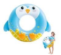 MORAINJAY Penguin Swimming Ring for Kids 6-12,76CM/30″ Inflatable Pool Float for Swimming Pool,Summer Water Toys for Swimming Pool,Durable Rubber Ring for Summer Beach Pool Water Party