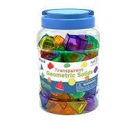 Moral Education Translucent Pattern For Light Table Shapes Educational Light Table Manipulatives And Accessories Accessory Nutrition Education Materials (Clear, 11x11x17cm)