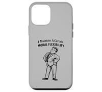 Moral Flexibility Funny Sarcastic Humor Case for iPhone 12 mini