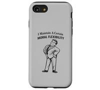 Moral Flexibility Funny Sarcastic Humor Case for iPhone SE (2020) / 7/8