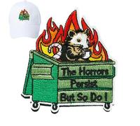 Moral Patches - Embroidered Patches - Funny Animal Stain - Embroidered Animal Appliques For Backpacks, Trucker Hats, Clothes And Bags - Humorous Sticker For Birthday