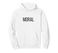 Moral Single Word Adjective Simple Halloween Costume Pullover Hoodie