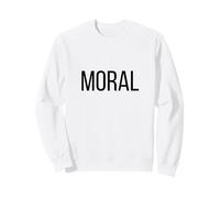Moral Single Word Adjective Simple Halloween Costume Sweatshirt