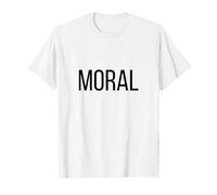 Moral Single Word Adjective Simple Halloween Costume T-Shirt