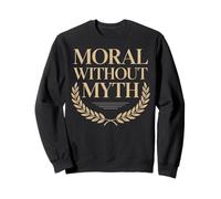 Moral Without Myth Laurel Wreath Design Sweatshirt