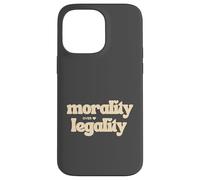 Morality over Legality Moral Code Compass Good Human Be Kind Case for iPhone 14 Pro Max