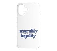 Morality over Legality Moral Code Compass Good Human Be Kind Case for iPhone 16
