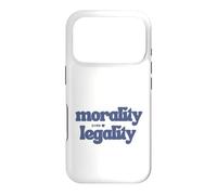 Morality over Legality Moral Code Compass Good Human Be Kind Case for iPhone 17 Pro