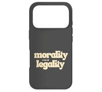 Morality over Legality Moral Code Compass Good Human Be Kind Case for iPhone 17 Pro