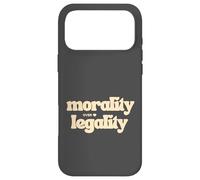 Morality over Legality Moral Code Compass Good Human Be Kind Case for iPhone 17 Pro Max