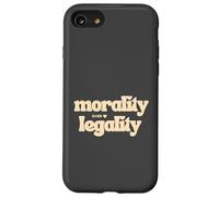 Morality over Legality Moral Code Compass Good Human Be Kind Case for iPhone SE (2020) / 7/8