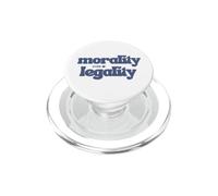 Morality over Legality Moral Code Compass Good Human Be Kind PopSockets PopGrip for MagSafe