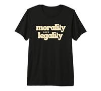 Morality Over Legality Moral Code Compass Good Human Be Kind Premium T-Shirt