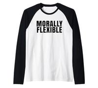Morally Flexible Raglan Baseball Tee