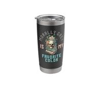 Morally Grey Book Lovers Morally Grey is My Favorite Color Stainless Steel Insulated Tumbler