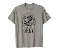 Morally grey, Funny reading gift for book nerds, bookworms T-Shirt