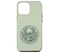 Morally Grey is My Favorite Color Floral Skull Dark Romance Case for iPhone 12 Pro Max