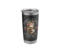 Morally Grey is My Favorite Color Morally Grey Book Lover Stainless Steel Insulated Tumbler