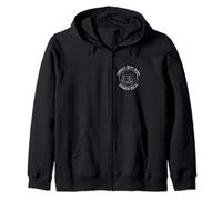 Morally Grey Is My Favorite Color Skull Flowers Book Villain Zip Hoodie