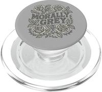 Morally Grey Thorny Roses PopSockets PopGrip for MagSafe