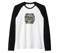 Morally Grey Thorny Roses Raglan Baseball Tee