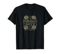 Morally Grey Thorny Roses T-Shirt