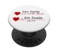 Morando en Cristo, Dependiente de Cristo, Siervo Fiel PopSockets Adhesive PopGrip