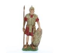 Moranduzzo Roman Soldier for Nativity Scene of 5 Inch Scale 1:15 - Unbreakable Nativity Figures - 18th Century Style, Hand-finished Painting, Official Product, Made in Italy, Sculptor M. Landi
