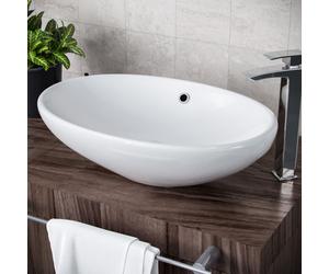 Morar Oval 600 mm Large Counter Top Basin