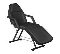 MoraRise Adjustable Tattoo Table Chair, Salon Bed Eyelash Microblading Esthetician Equipment for Professional Massage Facial Lash Beauty Treatment Spa,Black