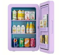 MoraRise Mini Fridge 22L/30 Cans, Cooler & Warmer for Bedroom, AC & 12V DC