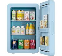 MoraRise Mini Fridge 22L/30 Cans, Cooler & Warmer for Bedroom, AC & 12V DC