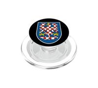 MORAVIA CZECH REPUBLIC FLAG SYMBOL MORAVIAN EAGLE EMBLEM PopSockets PopGrip for MagSafe