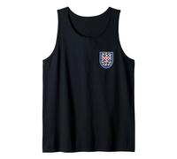 Moravia Czech Republic Flag Symbol Moravian Eagle Emblem Tank Top