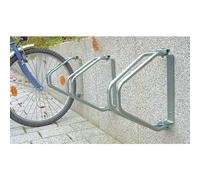 Moravia Galvanised Wall Mounted Bike Rack 0 335mm x 90mm x 335mm - Easy Installation