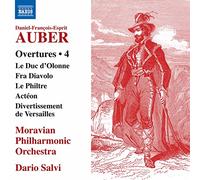 Moravian Po/Salvi - Daniel-François-Esprit Auber: Overtures, Vol. 4
